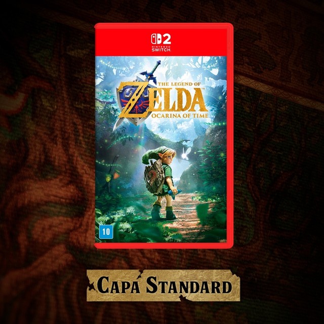 The Legend Of Zelda: Ocarina Of Time – Capa Regular – Nintendo Switch 2