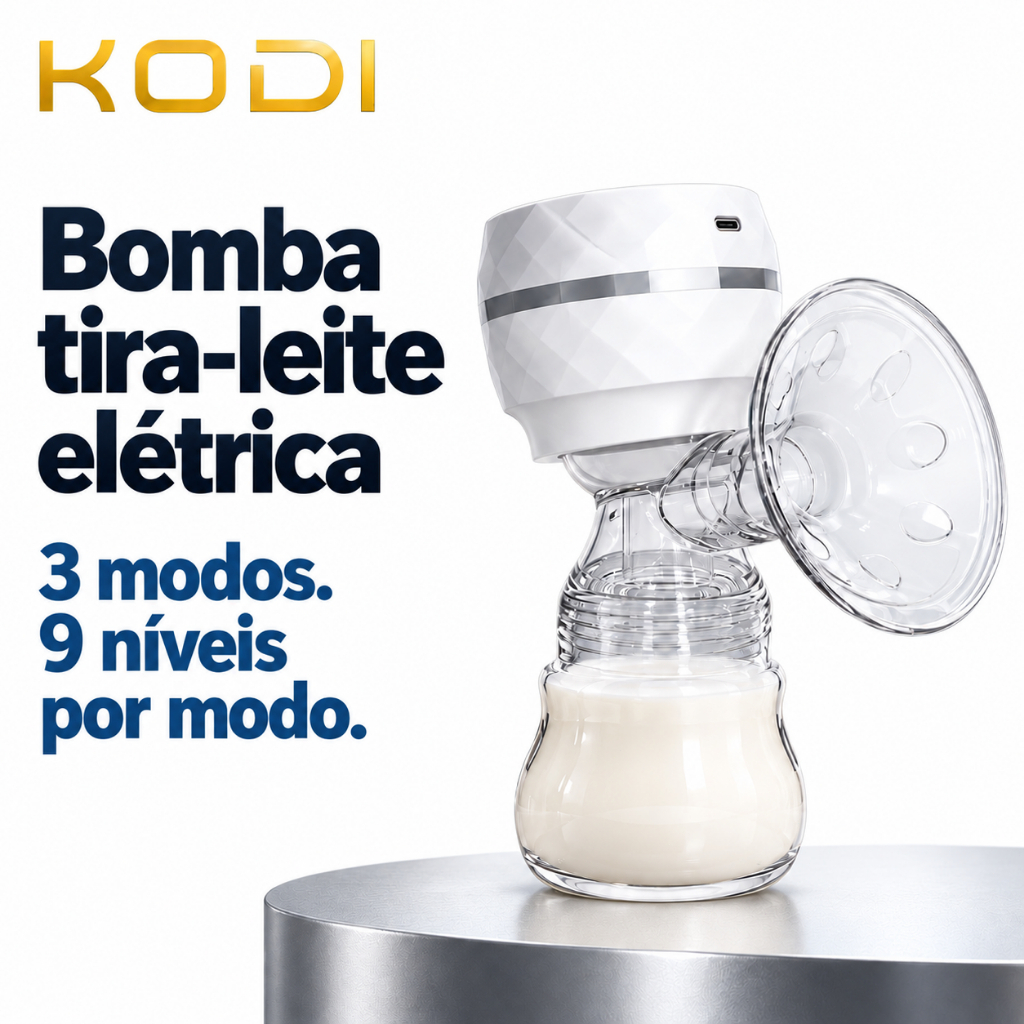 Bomba de Amamentação Elétrica sem Dor Alta Sucção Silenciosa Portátil e Integrada -P16