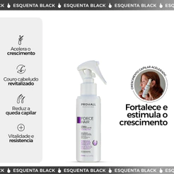Tônico Capilar de Crescimento Acelerado: Menos Queda | Force Hair 120ml
