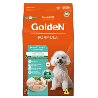 Ração Premier Golden Fórmula Mini Bits para Cães Adultos Frango e Arroz 15kg