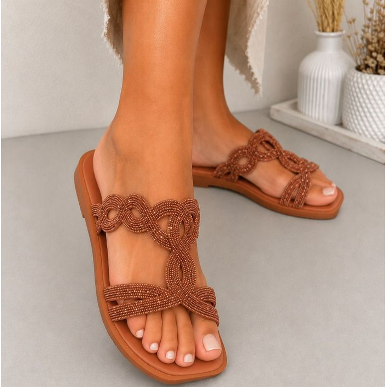 Chinelo De Brilho Rasteirinha Sandalia Casual Para Mulheres Dia a Dia Envio Imediato Macia Confortavel Antiderrapante