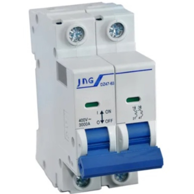 Kit Mini Disjuntor 6 Unidades de Disjuntor Din Bipolar 2P Jng 40A
