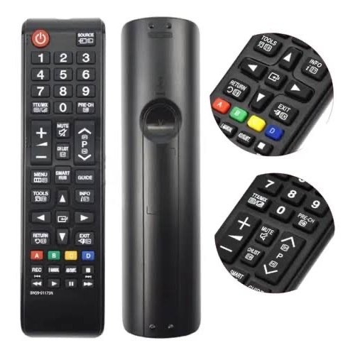 Controle Remoto Samsung Compatível Tvs Samsung Smart Tv Hub-7036/7028 Plasma Lcd Led