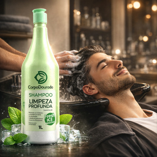 💈Shampoo Limpeza Profunda 1L Barbearia | Para Lavatório e Salão de Beleza🫧 em Oferta na Shopee