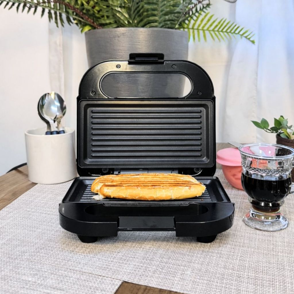 Sanduicheira Elétrica 750W | Rapidez e Sabor Todos os Dias