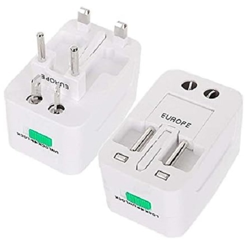 Adaptador Universal Tomada Viagem Internacional 150 Países Bivolt Portátil Compatível EUA UE Ásia