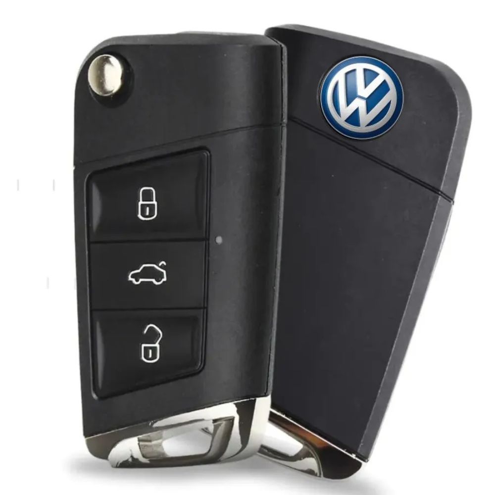Chave Canivete Volkswagen Golf Gol G5 Voyage Up Bora Jetta Polo 3bts