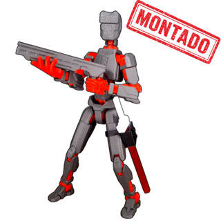 Robô Articulado - Dummy 13 Mecha-X Boneco de Ação Várias Cores Brinquedo com Acessórios em Oferta na Shopee