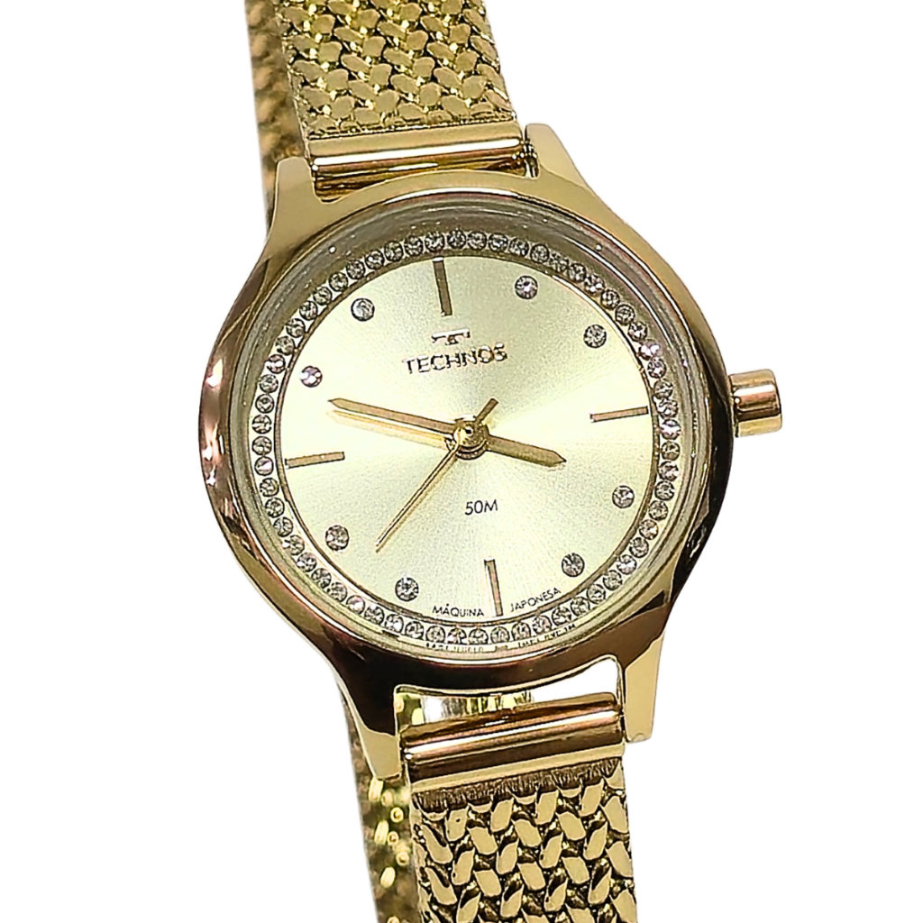 Relógio Technos Feminino Analógico Mini Dourado GL30FR/1X
