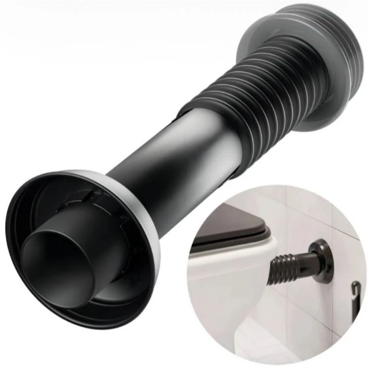 Tubo Preto Ligação Vaso Sanitário Flexível