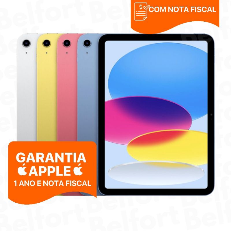 Apple iPad 11 Geração A16 128GB Wi-Fi Tela 11 pol Original Novo Lacrado com Garantia Apple e nota fiscal