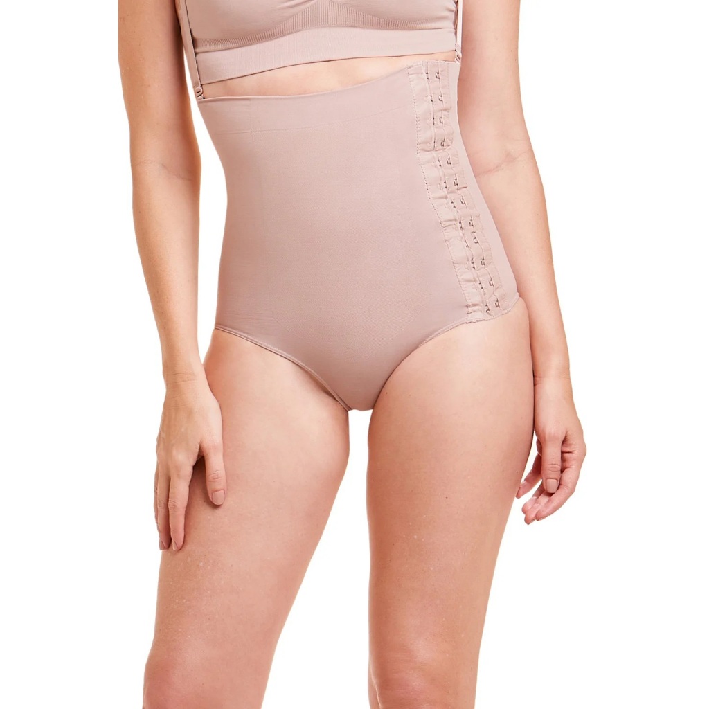 Cinta Forte Compressão Aperta Barriga Pós Parto Plie 50107 Cor Lilac Tamanho M