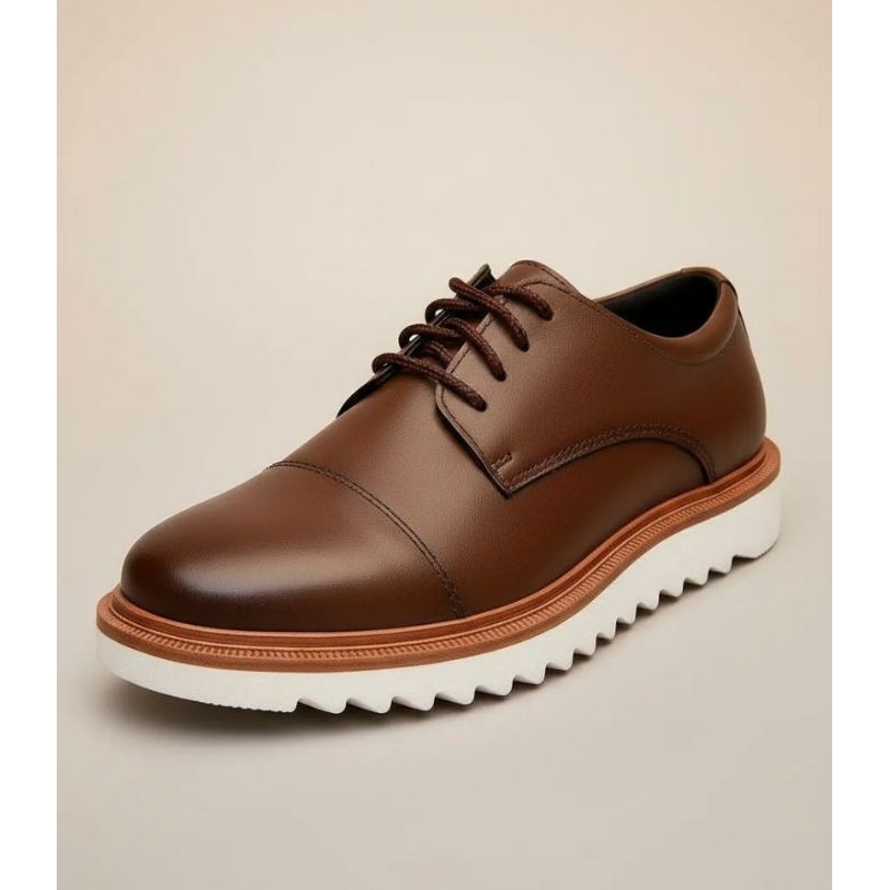 Sapato Social Oxford Super Confortável Sola tratorada