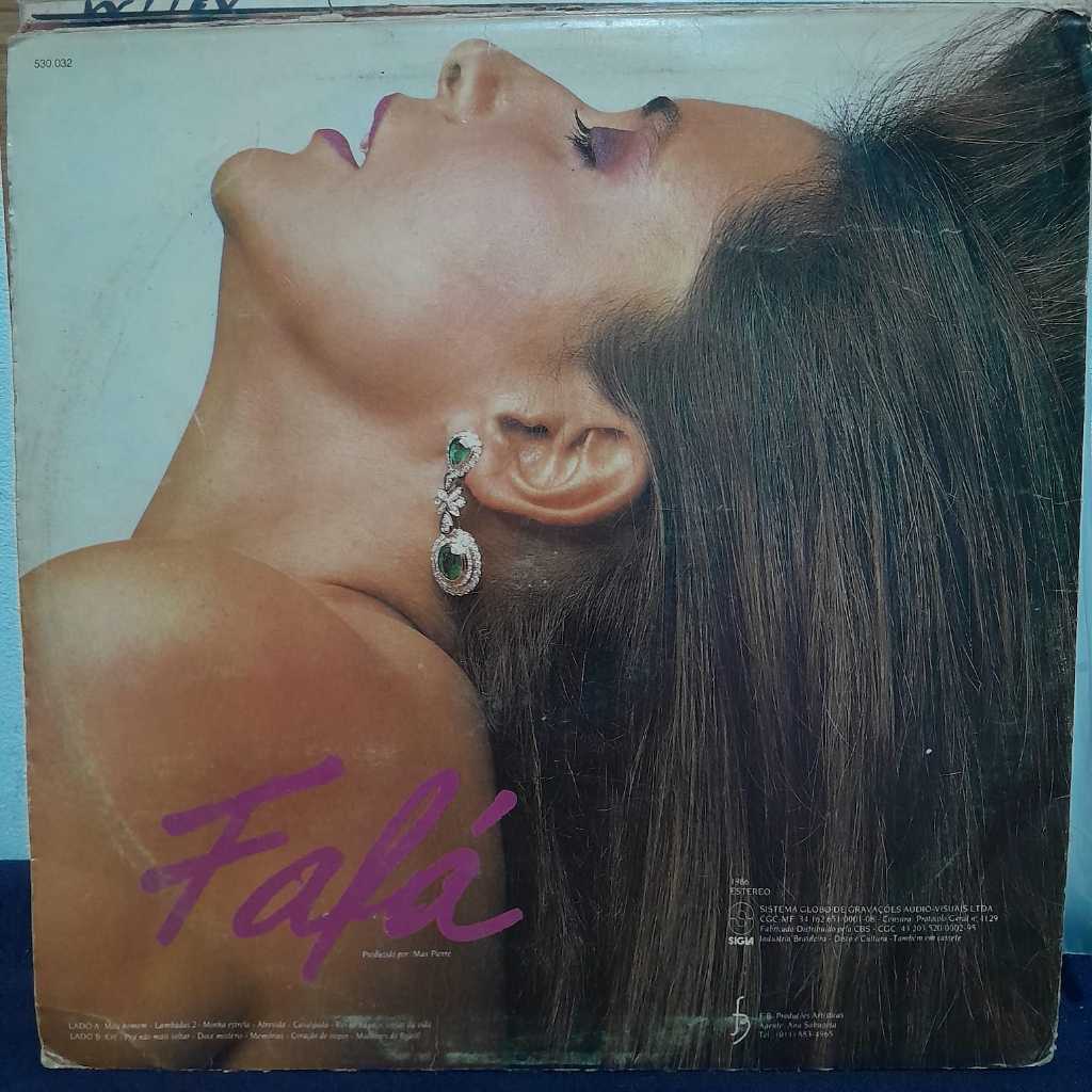 LP FAFÁ DE BELÉM – ATREVIDA / 1986 / ÁLBUM DA CONSAGRADA CANTORA PARAENSE FAFÁ DE BELÉM, UMA DAS VOZES MAIS MARCANTES DA