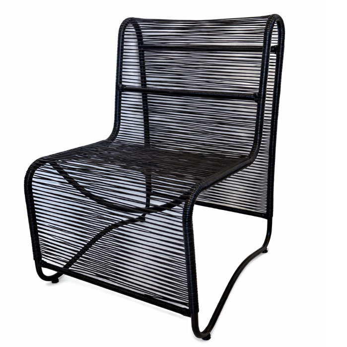 Cadeira Paradise em Junco Sintético para Área Externa Varanda Jardim Área Gourmet Moderno Resistente