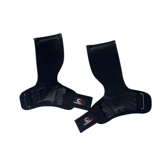 COMBO 10 pares de HAND GRIP BLACK Hand Grip Power Crossfit Lpo Pull Up Luva Palmar Protetor CARBONFIT lona dupla