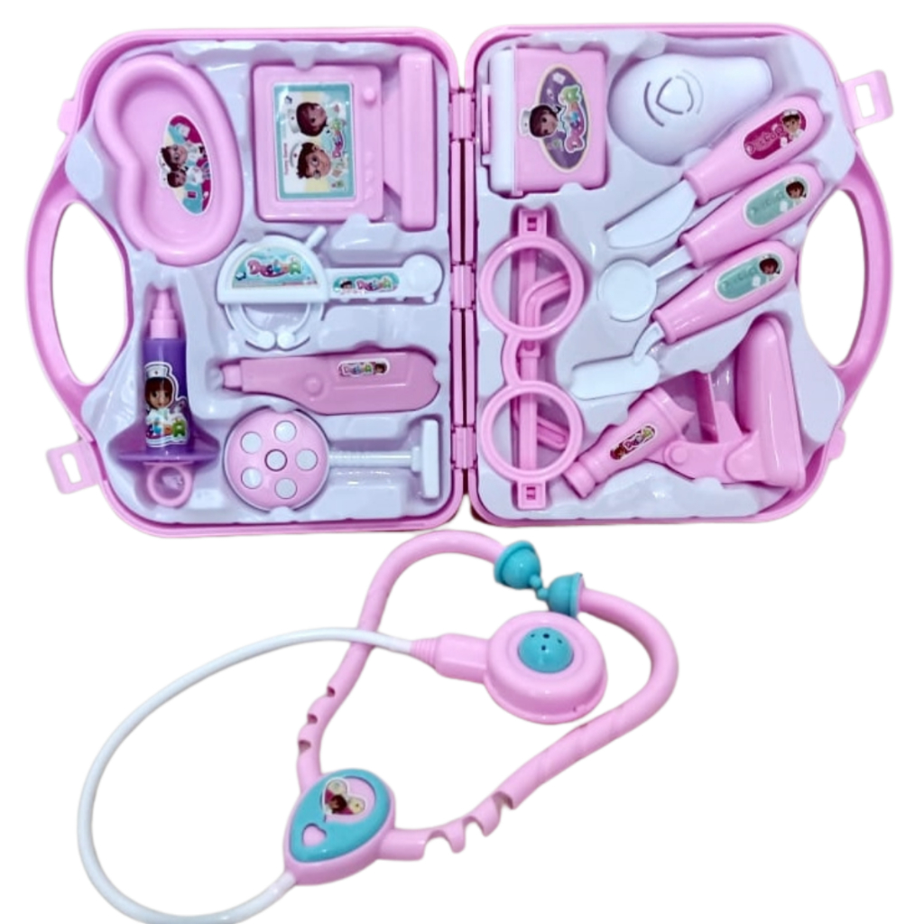 Kit Maleta Médica Enfermeira Infantil - Small Doctor Educativo Brinquedo Criança Menina Doutora em Oferta na Shopee