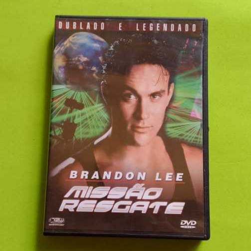 dvd MISSÃO RESGATE com Brandon Lee (dublado e legendado)