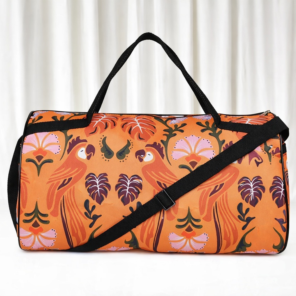 Mala estampada Colorida Estampada com alça de gorgorão unissex transversal e de mão 06