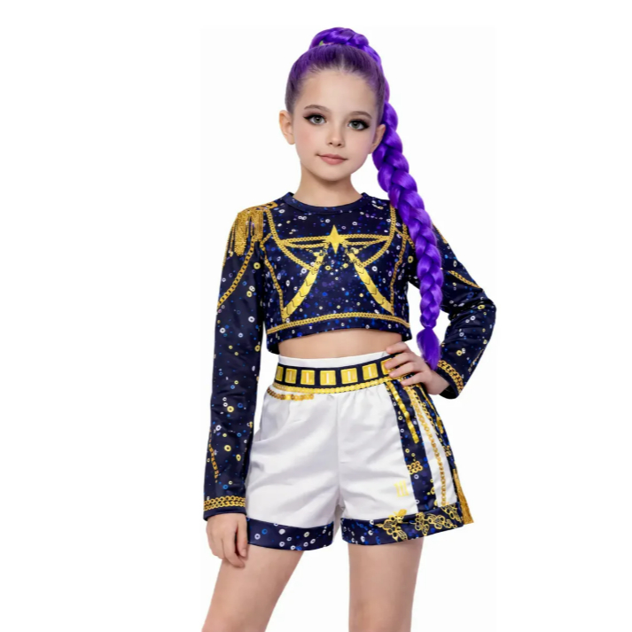 Trança Design Kpop Cosplay Trança de Cabelo Apliques Fantasia Humi Rumi Mira Guerreiras