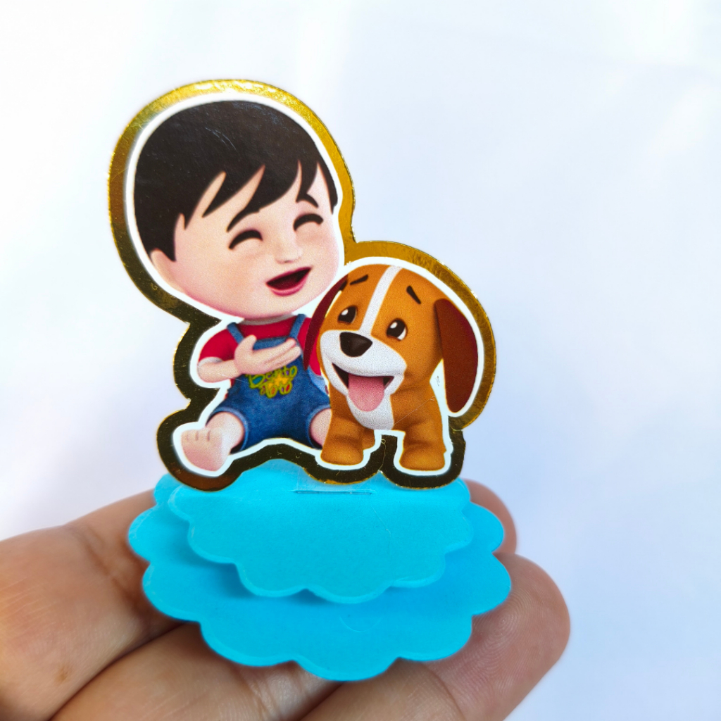 Tags Aplique 3D BENTO E TOTO - Lembrancinhas, Apliques em pra caixinhas, cofrinhos, Nutella entre outros