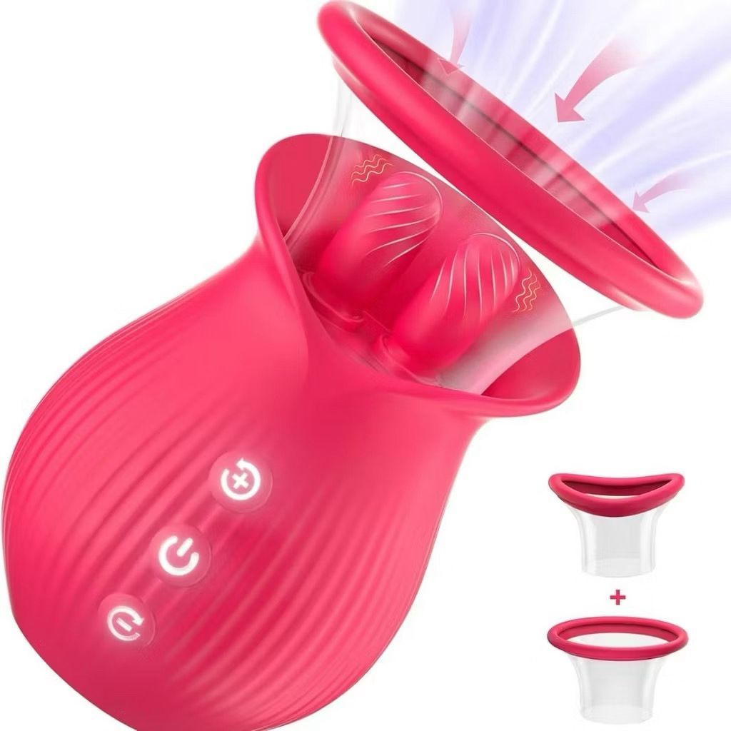 Vibrador, segunda lingua, moderna com sucção potente regarregavel. 12 modos
