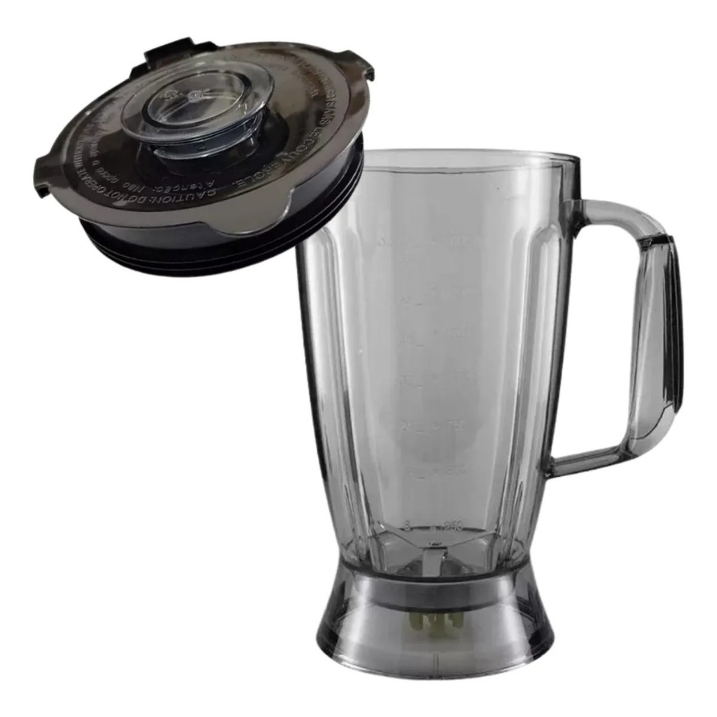Copo Completo Para Multiprocessador All In One com Tampa Preta