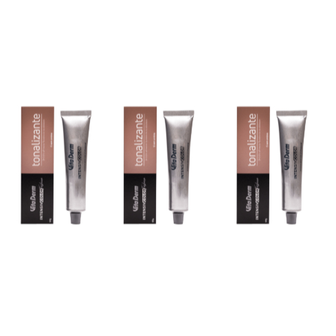 KIT 3 Tonalizante Vita Derm 60g •Color Fashion Intensive •Phytoshine •Brilho e Maciez •Varias Cores