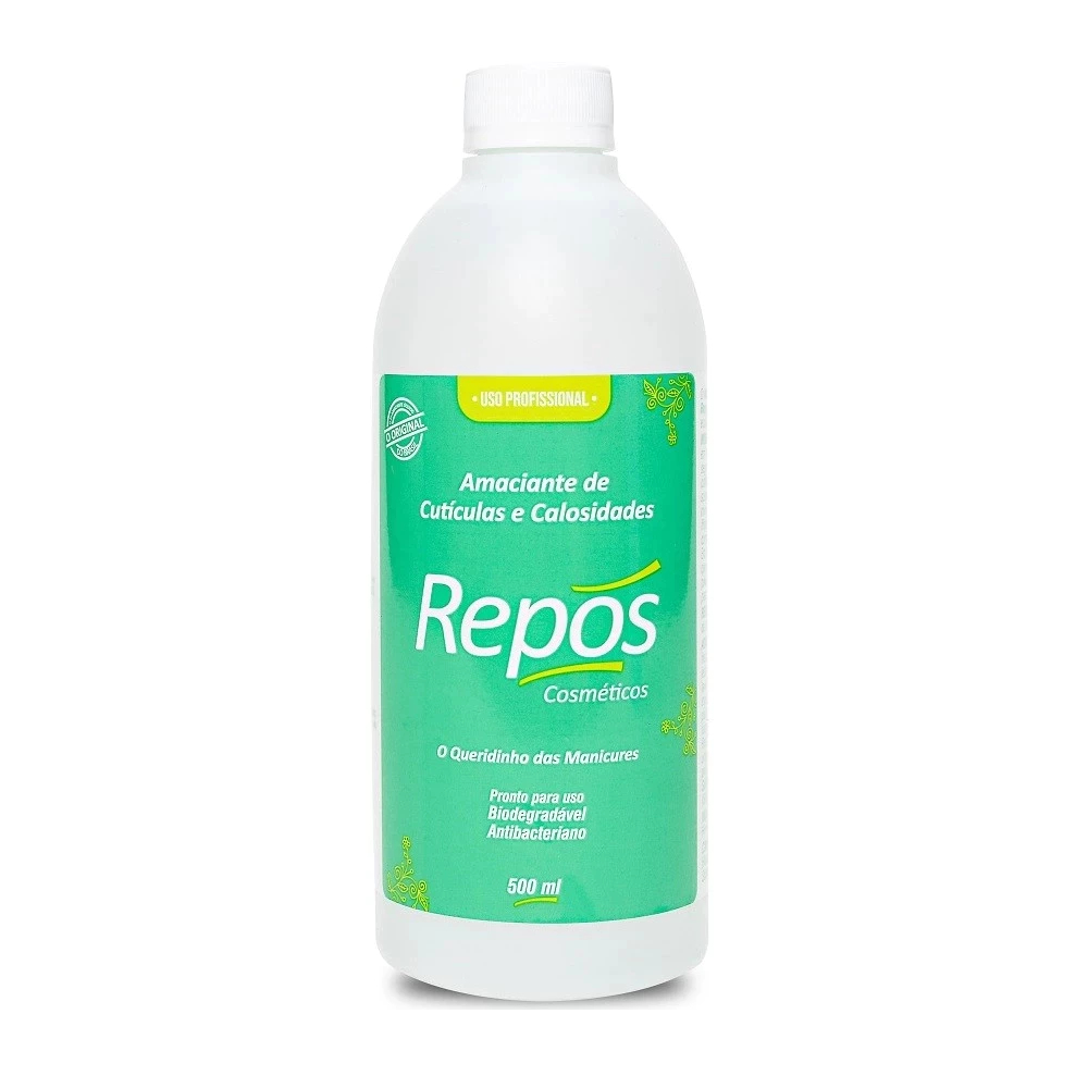 Amaciante Cutículas e Calosidade 500ml Repos em Oferta na Shopee