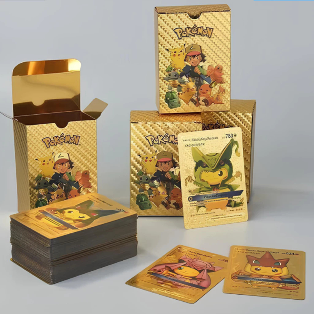 27 Cartas Pokémon Sortidas | Chance de Cartas Raras | Cards Pokémon TCG Aleatórios Para Colecionar | Sem Caixa