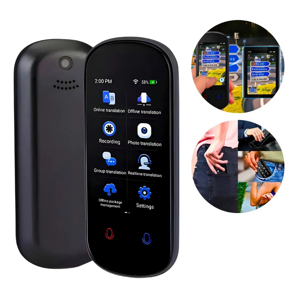 Tradutor De 138 Idiomas Em Tempo Real Portatil em Oferta na Shopee