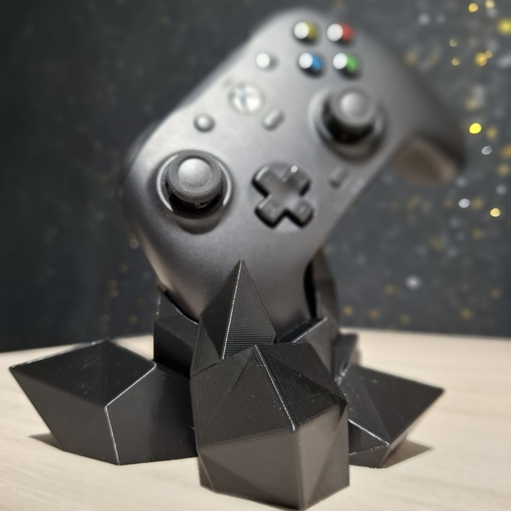Suporte Controle de Xbox Ps4 Ps5 decorativo personalizável em formato de cristais em Oferta na Shopee