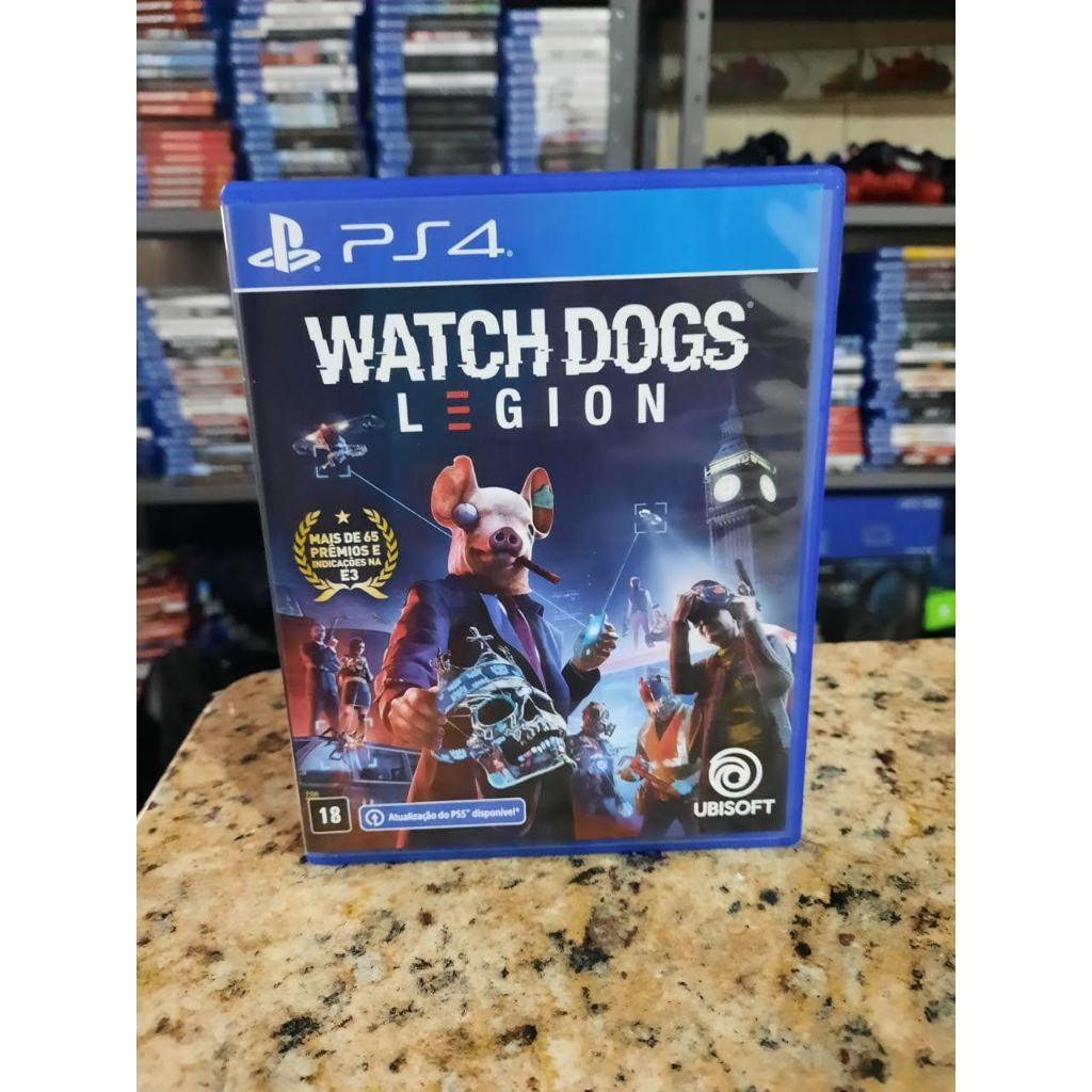 Watch Dogs Legion PS4 Mídia física
