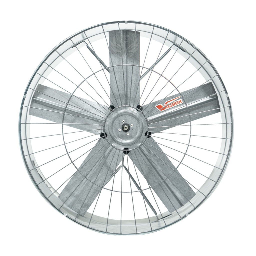 Exaustor Ventilador 50Cm Alta Vazão Industrial Para Churrasqueira Cozinha Lanchonete Padaria Cabine de Pintura