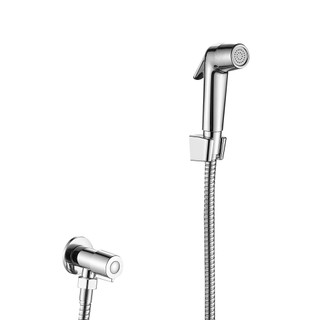 Ducha Higiênica Banheiro Completa Aço Inox Abs Metal Luxo 1/4 Volta 1,2m Chuveirinho Priv…