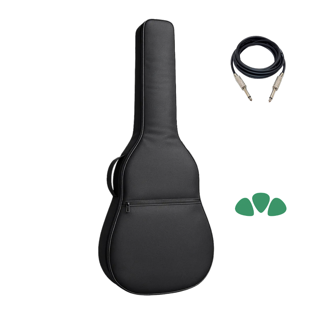 Capa Para Violao Folk Simples Com Alcas Reforcada Nylon 600 em Oferta na Shopee