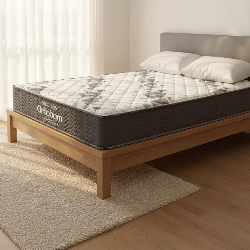 Colchão Espuma D33 One Face Ortobom Airtech 100 Solteiro 88cm em Oferta na Shopee