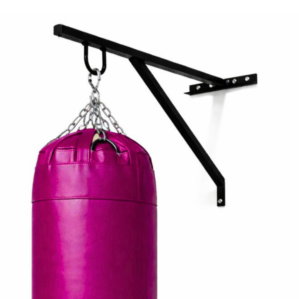 Suporte para saco de pancada reforçado fixo de parede saco de boxe 100kg