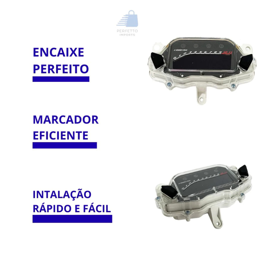 Painel Digital Completo Para Moto Honda CG Titan 160 2014 2015 Velocímetro Marcador Combustível