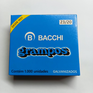 Kit Grampo Galvanizado Bacchi 23/20 1000 mil unidades em Oferta na Shopee