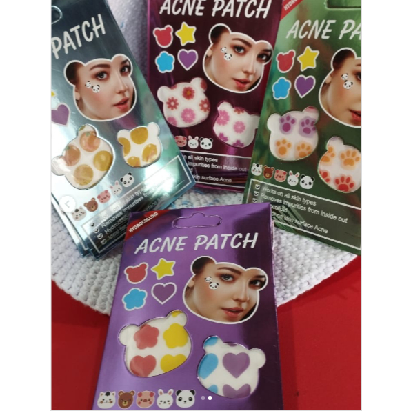 Adesivos P/ Acne Espinhas Estrela e Ursinho