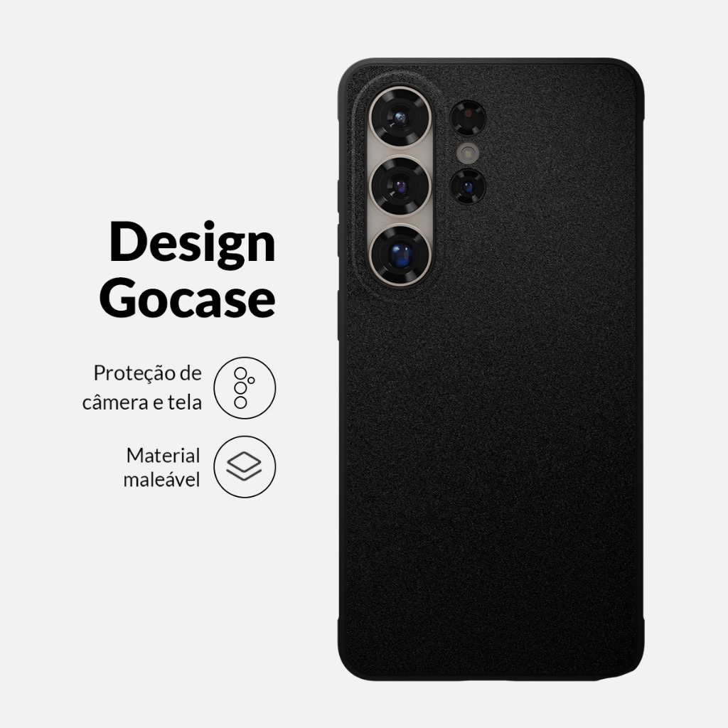 Capa Anti Impacto Gocase Infinite Black - Galaxy S26 Ultra · foto 2