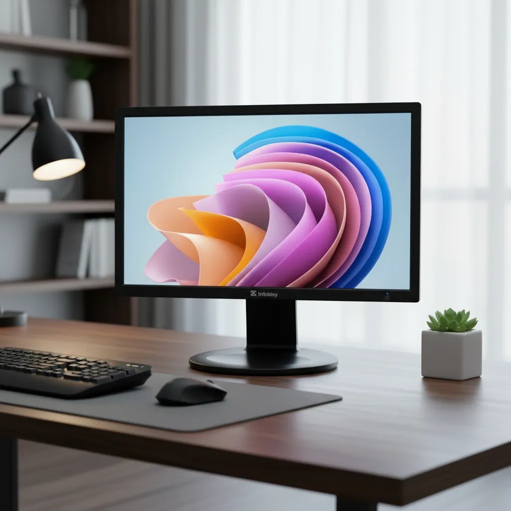 Monitor LG -AOC-l-LENOVO 19' Polegadas LED com cabos***ENVIO Imediato***
