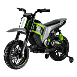 Moto Elétrica Infantil Motoquinha com Rodinhas Motoca ZS com Pedal Acelerador Zippy Toys