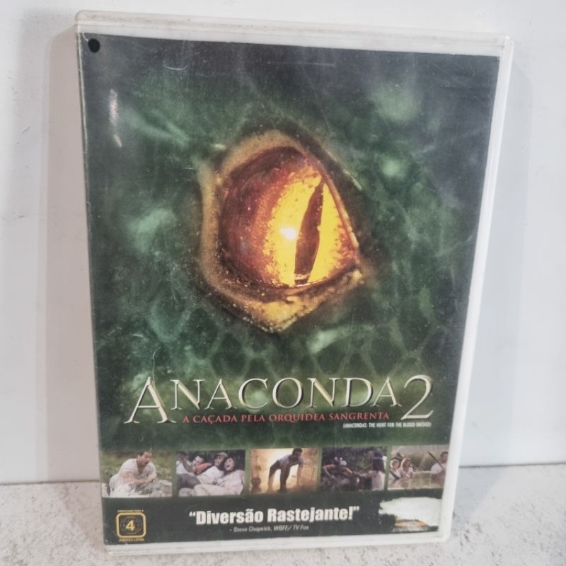 Dvd Original - Anaconda 2: A Caçada Pela Orquídea Sangrenta ( Capa Rasurada)