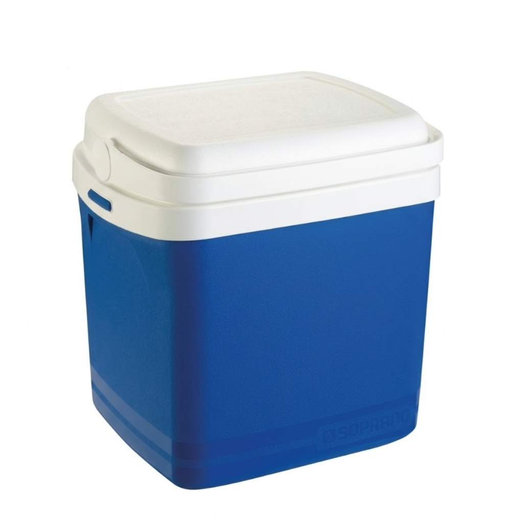 Caixa Térmica 22 Litros Azul Tropical Soprano Camping Praia em Oferta na Shopee