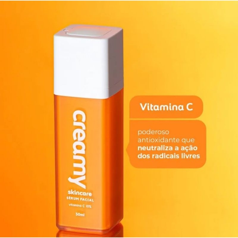 Sérum Facial Creamy Vitamina C Antioxidante 30g