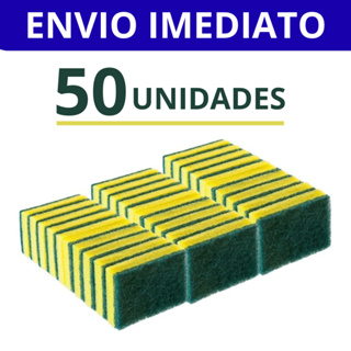 Kit Esponjas de Lavar Louça Buchas Multiuso Para Limpezas Em Geral em Oferta na Shopee