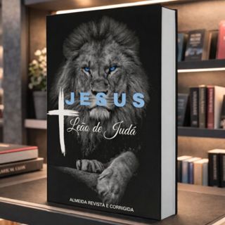 Bíblia Sagrada | Letra Maior | Harpa & Corinhos | Brochura | RC | Leão Judá em Oferta na Shopee