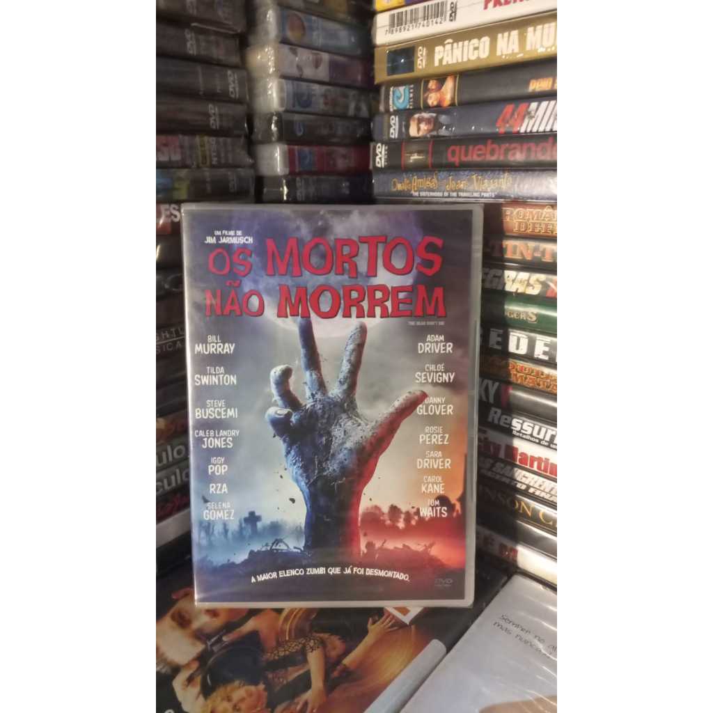 Dvd ( Lacrado) Os Mortos Não Morrem Com Bill Murray Dvd Lacrado